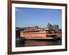 Staten Island Ferry, New York City, United States of America, North America-Wendy Connett-Framed Photographic Print