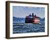 Staten Island Ferry, New York City-Sabine Jacobs-Framed Photographic Print