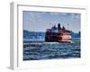 Staten Island Ferry, New York City-Sabine Jacobs-Framed Photographic Print