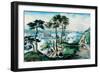 Staten Island-Currier & Ives-Framed Art Print