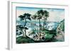 Staten Island-Currier & Ives-Framed Art Print