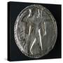 Stater of Paestum Depicting Poseidon, Recto, Ancient Greek Coins BC-null-Stretched Canvas