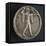 Stater of Paestum Depicting Poseidon, Verso, Ancient Greek Coins-null-Framed Stretched Canvas