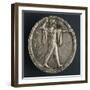 Stater of Paestum Depicting Poseidon, Verso, Ancient Greek Coins-null-Framed Giclee Print