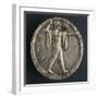 Stater of Paestum Depicting Poseidon, Verso, Ancient Greek Coins-null-Framed Giclee Print