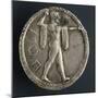 Stater of Paestum Depicting Poseidon, Verso, Ancient Greek Coins-null-Mounted Giclee Print