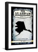 States Brewing Co Alaska-LightBoxJournal-Framed Giclee Print