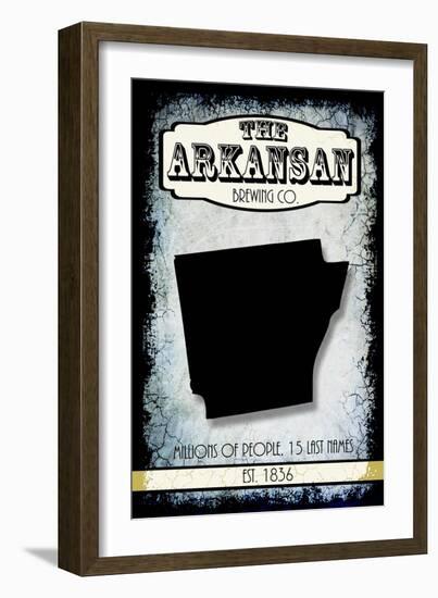 States Brewing Co Arkansa-LightBoxJournal-Framed Giclee Print