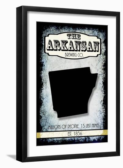 States Brewing Co Arkansa-LightBoxJournal-Framed Giclee Print