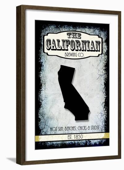 States Brewing Co California-LightBoxJournal-Framed Giclee Print