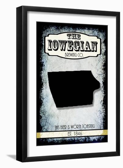 States Brewing Co Iowa-LightBoxJournal-Framed Giclee Print