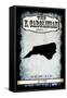 States Brewing Co North Carolinia-LightBoxJournal-Framed Stretched Canvas