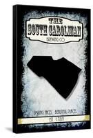 States Brewing Co South Carolina-LightBoxJournal-Framed Stretched Canvas
