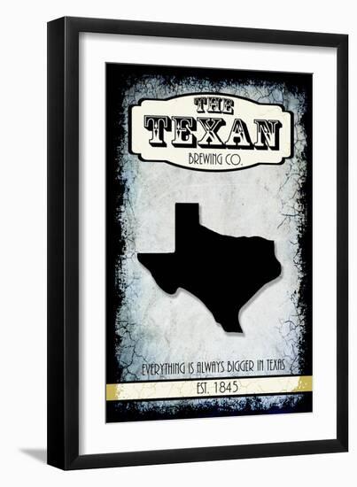 States Brewing Co Texas-LightBoxJournal-Framed Giclee Print
