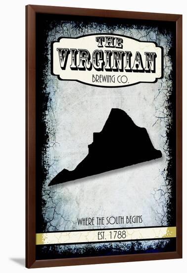 States Brewing Co Virginia-LightBoxJournal-Framed Giclee Print