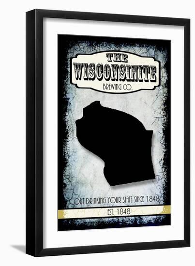 States Brewing Co Wisconsin-LightBoxJournal-Framed Giclee Print