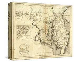 States of Maryland and Delaware, c.1796-John Reid-Stretched Canvas