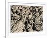 States of Mind: Those Who Go, 1912-Umberto Boccioni-Framed Giclee Print