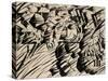 States of Mind: Those Who Go, 1912-Umberto Boccioni-Stretched Canvas