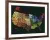 States of text-null-Framed Giclee Print