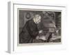 Statesman and Naval Expert, Lord Brassey on Board His Yacht-Sydney Prior Hall-Framed Giclee Print