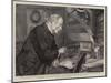 Statesman and Naval Expert, Lord Brassey on Board His Yacht-Sydney Prior Hall-Mounted Giclee Print