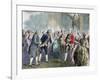 Statesman and Scientist. Franklin at Louis Xvi and Marie Antoinette, Paris, France-Prisma Archivo-Framed Photographic Print