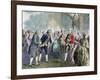 Statesman and Scientist. Franklin at Louis Xvi and Marie Antoinette, Paris, France-Prisma Archivo-Framed Photographic Print