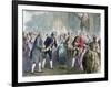 Statesman and Scientist. Franklin at Louis Xvi and Marie Antoinette, Paris, France-Prisma Archivo-Framed Photographic Print