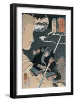 Station 50, 1852-Kuniyoshi Utagawa-Framed Giclee Print