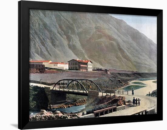 Station at Lars on the Georgian Military Road, C1890-Gillot-Framed Giclee Print