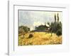 Station at Sevres-Alfred Sisley-Framed Art Print