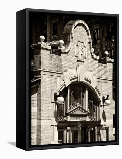 Station Entrance of 72nd Street, IRT Broadway Subway Station, Upper West Side, Manhattan, New York-Philippe Hugonnard-Framed Stretched Canvas