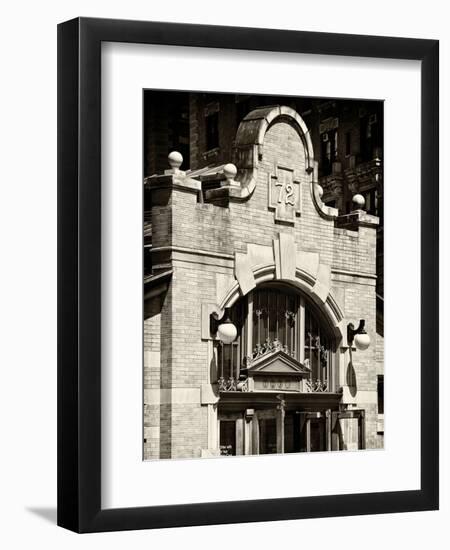 Station Entrance of 72nd Street, IRT Broadway Subway Station, Upper West Side, Manhattan, New York-Philippe Hugonnard-Framed Premium Photographic Print