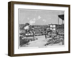 Station in Mali-A Slom-Framed Art Print