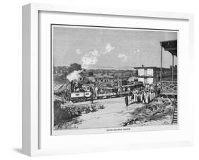 Station in Mali-A Slom-Framed Art Print