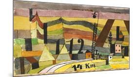 Station L 112, c.14 Km-Paul Klee-Mounted Art Print