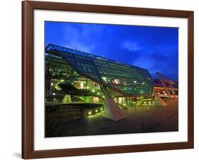 Station of Overhead Railway, Wuppertal, North Rhine-Westphalia, Germany, Europe-Hans Peter Merten-Framed Photographic Print