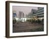 Station, Shenzhen Special Economic Zone (Sez), Guangdong, China, Asia-Charles Bowman-Framed Premium Photographic Print