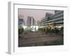 Station, Shenzhen Special Economic Zone (Sez), Guangdong, China, Asia-Charles Bowman-Framed Premium Photographic Print