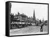 Station Square Harrogate North Yorkshire-null-Framed Stretched Canvas