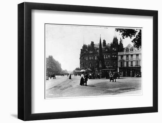 Station Square Harrogate Yorkshire-null-Framed Photographic Print