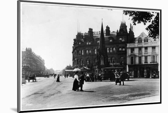 Station Square Harrogate Yorkshire-null-Mounted Photographic Print