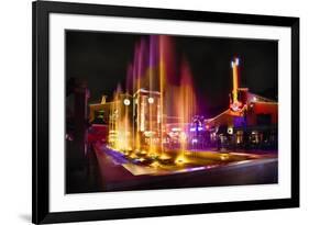 Station Square Night Scenic, Pittsburgh-George Oze-Framed Photographic Print