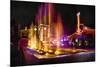 Station Square Night Scenic, Pittsburgh-George Oze-Mounted Photographic Print
