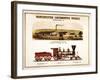 Stationary Locomotives and Tools-null-Framed Giclee Print