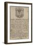 Stationers, James Adams, Trade Card-null-Framed Premium Giclee Print