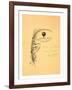 Stationery Illustrated with a Stalk of Wheat Wrapped in a Banner Marked Quo Non Ascendamus 1879 and-null-Framed Giclee Print