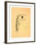 Stationery Illustrated with a Stalk of Wheat Wrapped in a Banner Marked Quo Non Ascendamus 1879 and-null-Framed Giclee Print