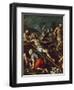 Stations of Cross, Crucifixion-Paolo Gamba Di Ripabottoni-Framed Giclee Print